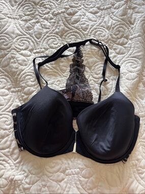 La SENZA Black Lace Racerback T-Shirt Bra